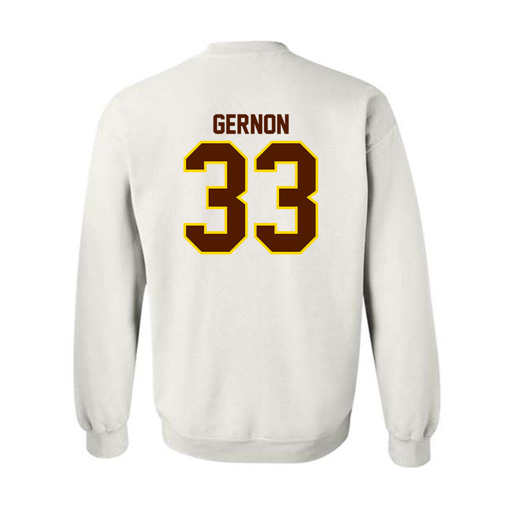 Western Michigan - NCAA Baseball : Jake Gernon - Classic Shersey Crewneck Sweatshirt-1