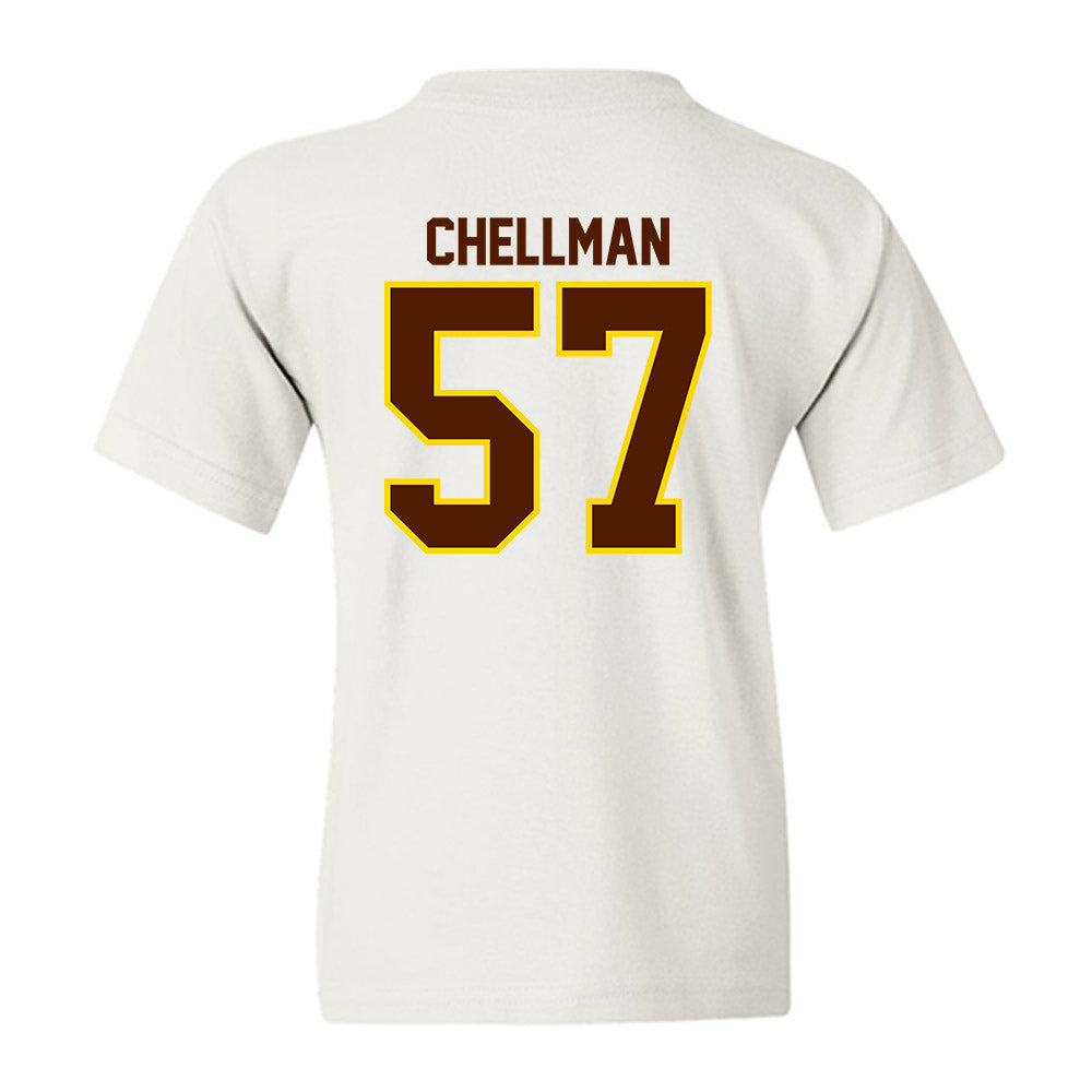Western Michigan - NCAA Football : Jake Chellman - Classic Shersey Youth T-Shirt-1