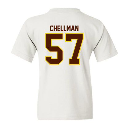 Western Michigan - NCAA Football : Jake Chellman - Classic Shersey Youth T-Shirt-1