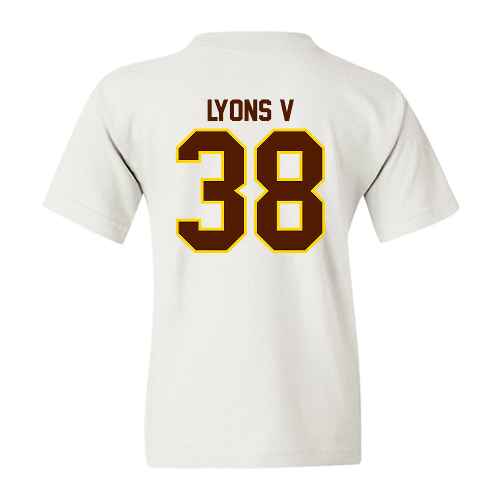 Western Michigan - NCAA Football : Spencer Lyons V - Classic Shersey Youth T-Shirt-1