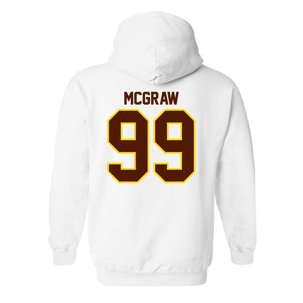Western Michigan - NCAA Football : Rodney McGraw - Classic Shersey Hooded Sweatshirt-1