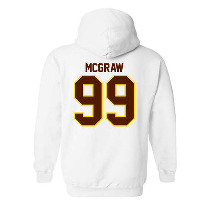Western Michigan - NCAA Football : Rodney McGraw - Classic Shersey Hooded Sweatshirt-1