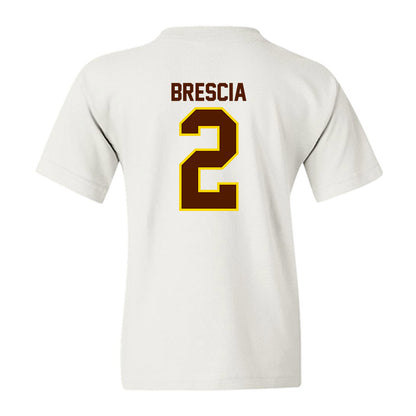 Western Michigan - NCAA Football : Michael Brescia - Classic Shersey Youth T-Shirt-1