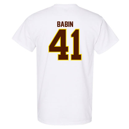 Western Michigan - NCAA Football : Maddux Babin - Classic Shersey T-Shirt-1