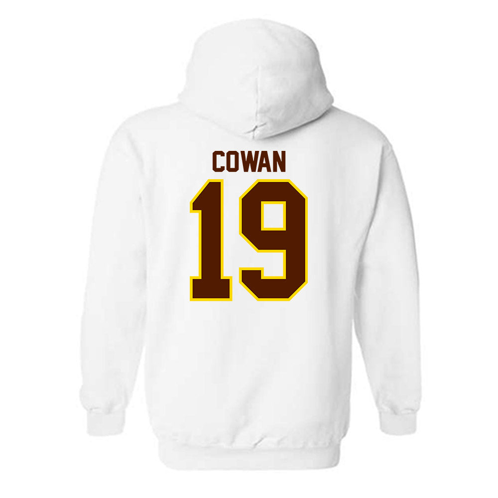 Western Michigan - NCAA Men's Ice Hockey : Bobby Cowan - Classic Shersey Hooded Sweatshirt-1