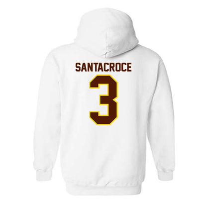 Western Michigan - NCAA Men's Soccer : Giuseppe Santacroce - Classic Shersey Hooded Sweatshirt-1