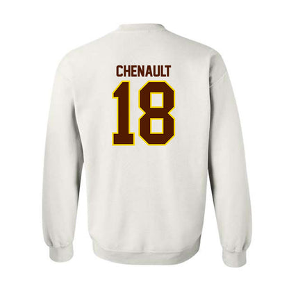 Western Michigan - NCAA Football : Aveion Chenault - Classic Shersey Crewneck Sweatshirt-1