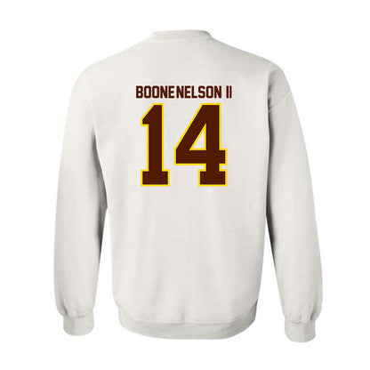 Western Michigan - NCAA Football : Keivin Boone-Nelson II - Classic Shersey Crewneck Sweatshirt-1