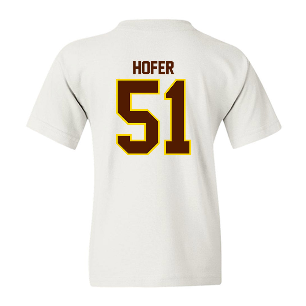 Western Michigan - NCAA Football : John Hofer - Classic Shersey Youth T-Shirt-1