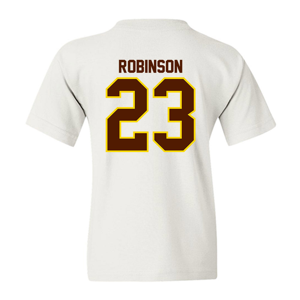 Western Michigan - NCAA Football : Larry Robinson - Classic Shersey Youth T-Shirt-1