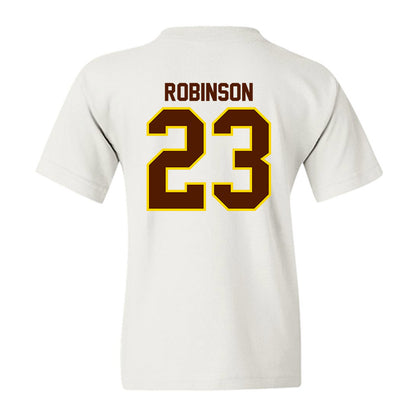 Western Michigan - NCAA Football : Larry Robinson - Classic Shersey Youth T-Shirt-1