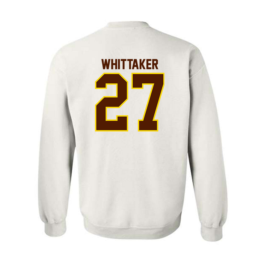 Western Michigan - NCAA Football : Jalen Whittaker - Classic Shersey Crewneck Sweatshirt-1