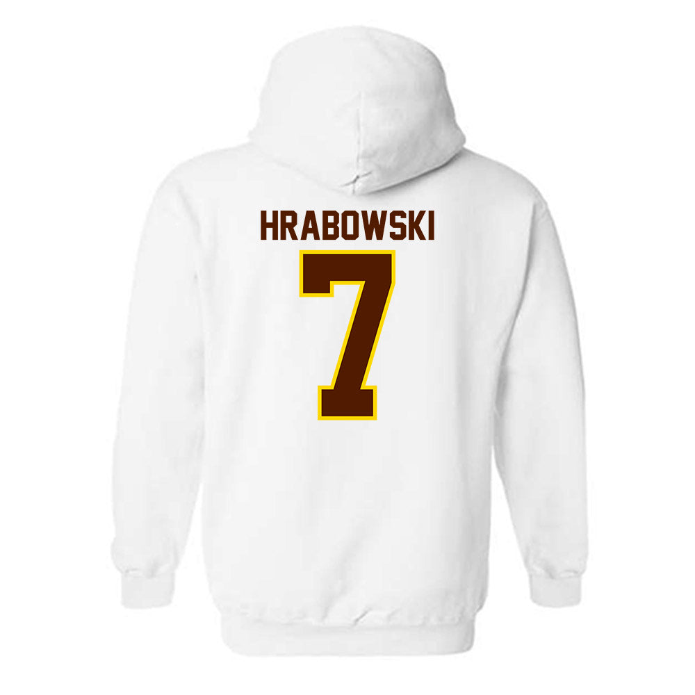 Western Michigan - NCAA Football : Mareyohn Hrabowski - Classic Shersey Hooded Sweatshirt-1