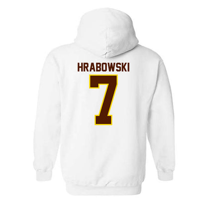Western Michigan - NCAA Football : Mareyohn Hrabowski - Classic Shersey Hooded Sweatshirt-1