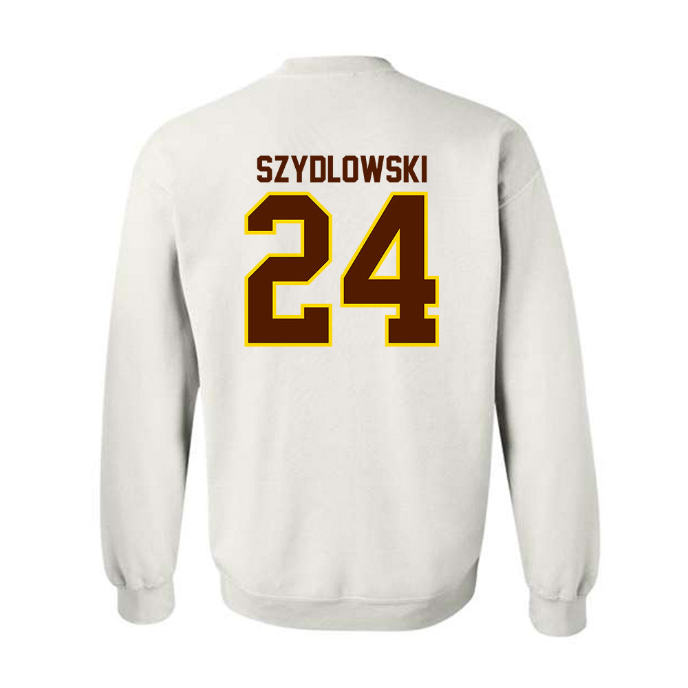 Western Michigan - NCAA Men's Ice Hockey : Garrett Szydlowski - Classic Shersey Crewneck Sweatshirt-1