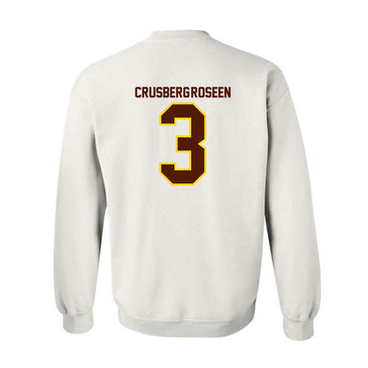 Western Michigan - NCAA Men's Ice Hockey : Cole Crusberg-Roseen - Classic Shersey Crewneck Sweatshirt-1