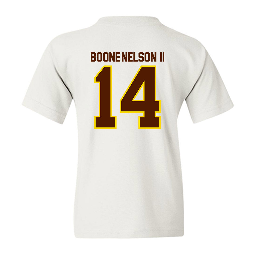 Western Michigan - NCAA Football : Keivin Boone-Nelson II - Classic Shersey Youth T-Shirt-1