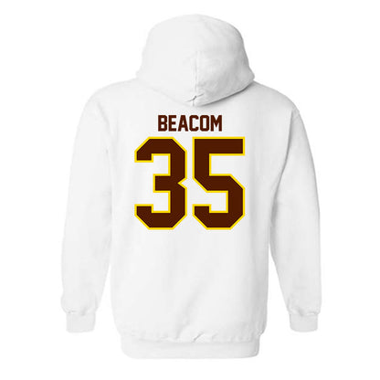 Western Michigan - NCAA Football : Anthony Beacom - Classic Shersey Hooded Sweatshirt-1