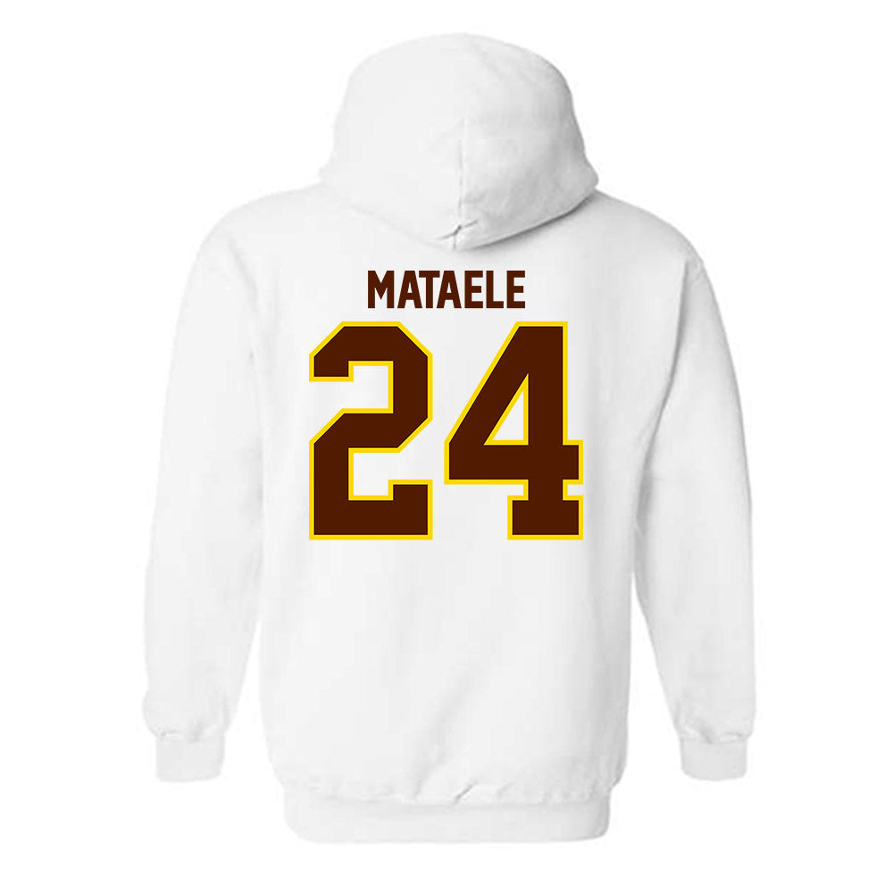 Western Michigan - NCAA Football : Ofa Mataele - Classic Shersey Hooded Sweatshirt-1