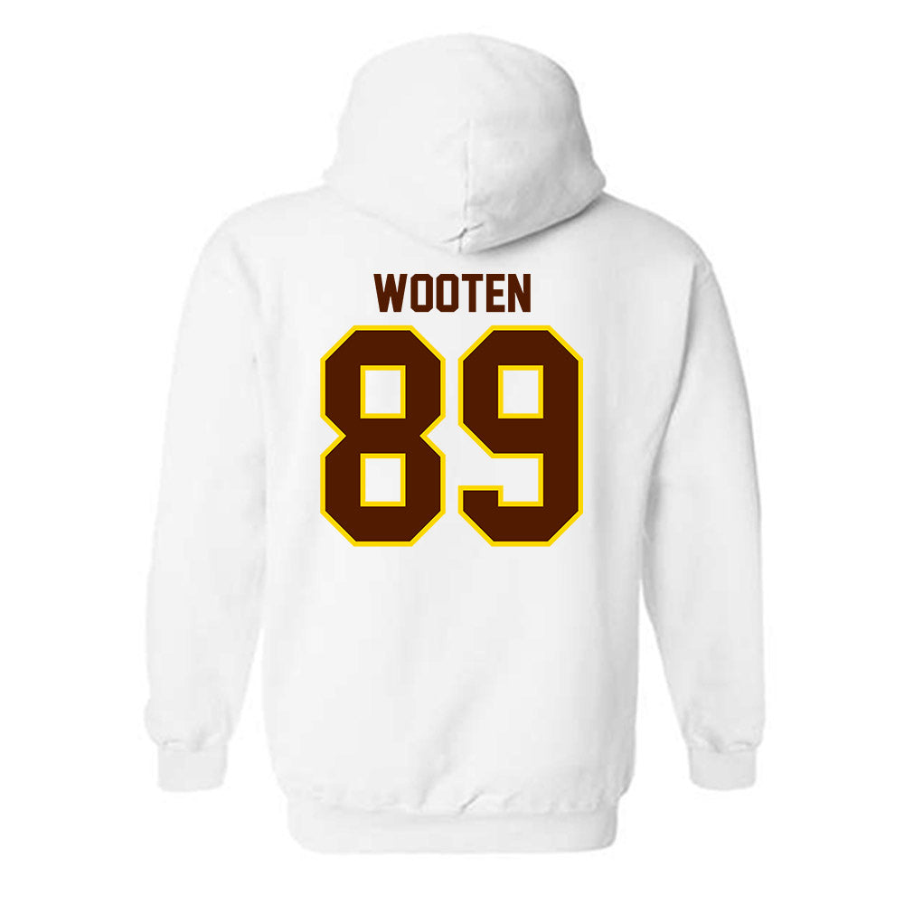 Western Michigan - NCAA Football : Brennan Wooten - Classic Shersey Hooded Sweatshirt-1
