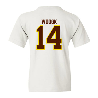 Western Michigan - NCAA Men's Ice Hockey : Colby Woogk - Classic Shersey Youth T-Shirt-1