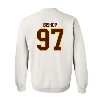 Western Michigan - NCAA Football : Noah Bishop - Classic Shersey Crewneck Sweatshirt-1
