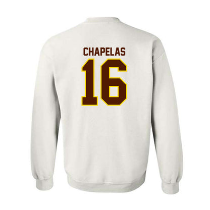 Western Michigan - NCAA Men's Soccer : Duarte Chapelas - Classic Shersey Crewneck Sweatshirt-1