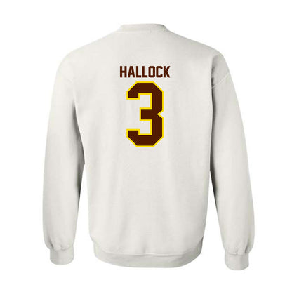 Western Michigan - NCAA Football : Tate Hallock - Classic Shersey Crewneck Sweatshirt-1