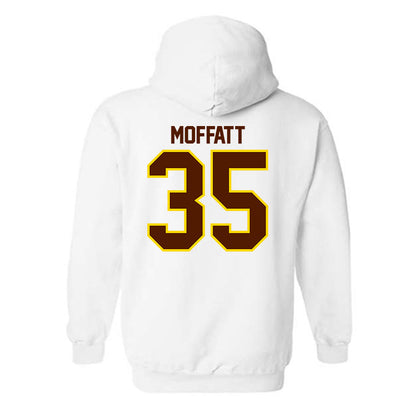 Western Michigan - NCAA Men's Ice Hockey : Gavin Moffatt - Classic Shersey Hooded Sweatshirt-1