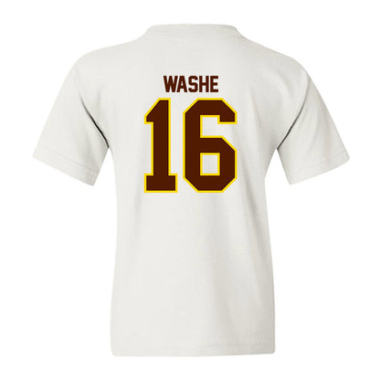 Western Michigan - NCAA Men's Ice Hockey : Tim Washe - Classic Shersey Youth T-Shirt-1