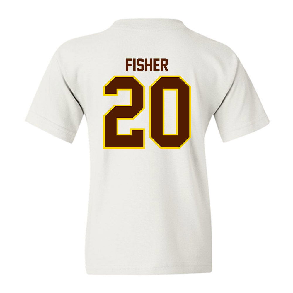 Western Michigan - NCAA Football : Kershawn Fisher - Classic Shersey Youth T-Shirt-1