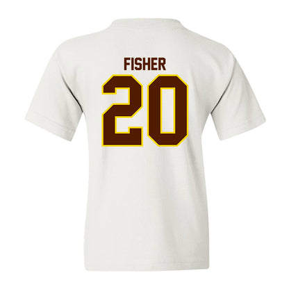 Western Michigan - NCAA Football : Kershawn Fisher - Classic Shersey Youth T-Shirt-1