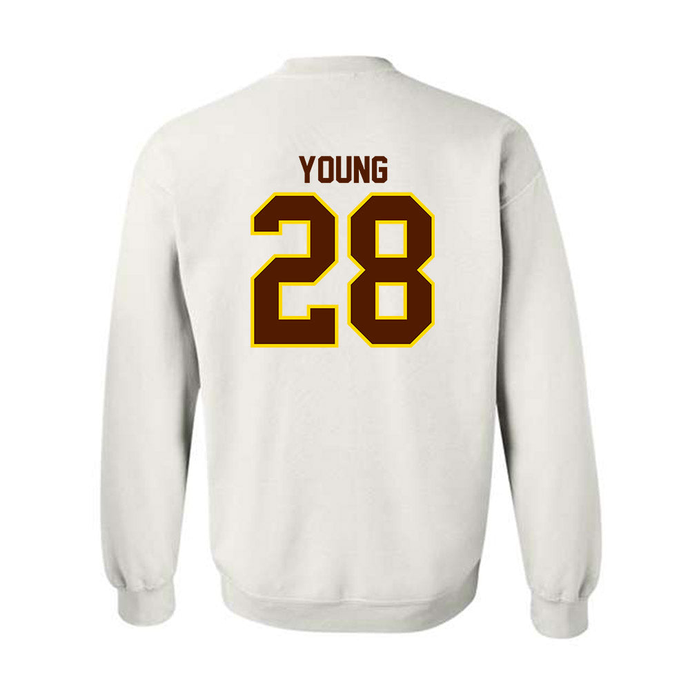 Western Michigan - NCAA Football : Jameson Young - Classic Shersey Crewneck Sweatshirt-1