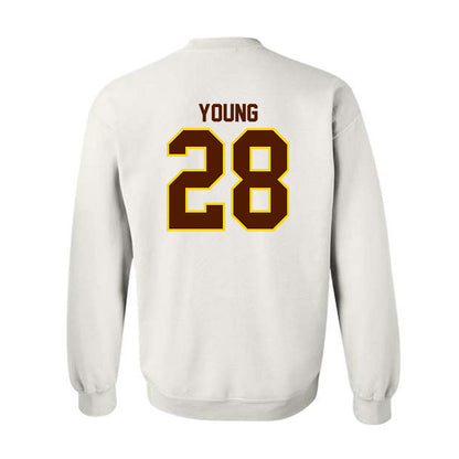 Western Michigan - NCAA Football : Jameson Young - Classic Shersey Crewneck Sweatshirt-1