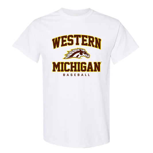 Western Michigan - NCAA Baseball : Jake Ross - Classic Shersey T-Shirt-0