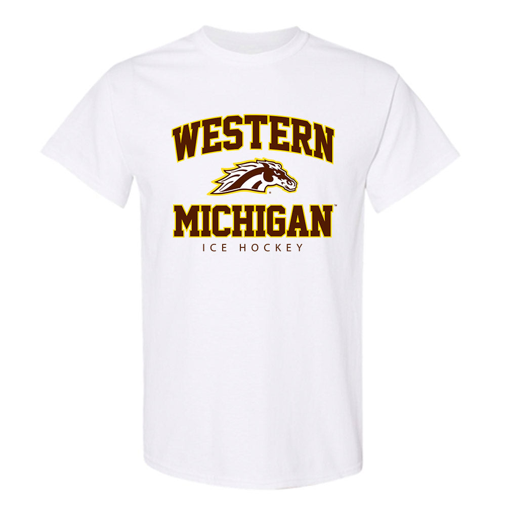 Western Michigan - NCAA Men's Ice Hockey : Samuel Huck - Classic Shersey T-Shirt-0