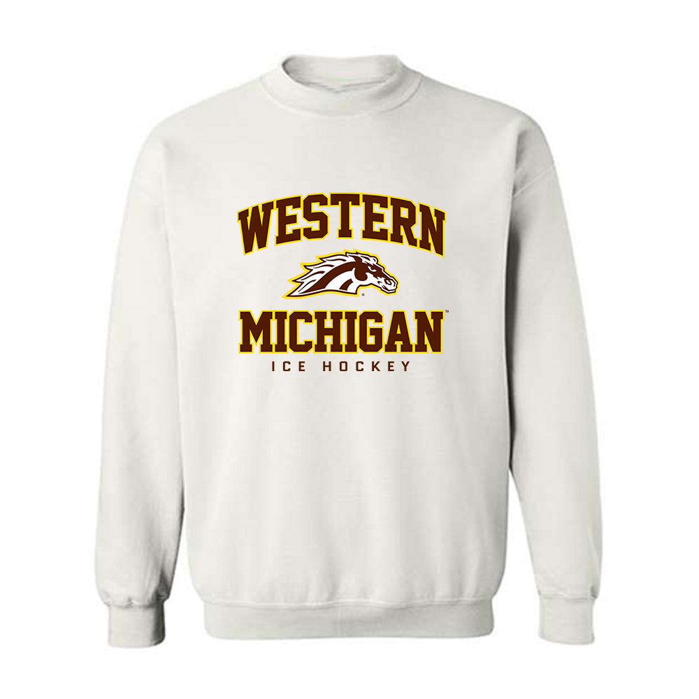 Western Michigan - NCAA Men's Ice Hockey : Grant Slukynsky - Classic Shersey Crewneck Sweatshirt-0