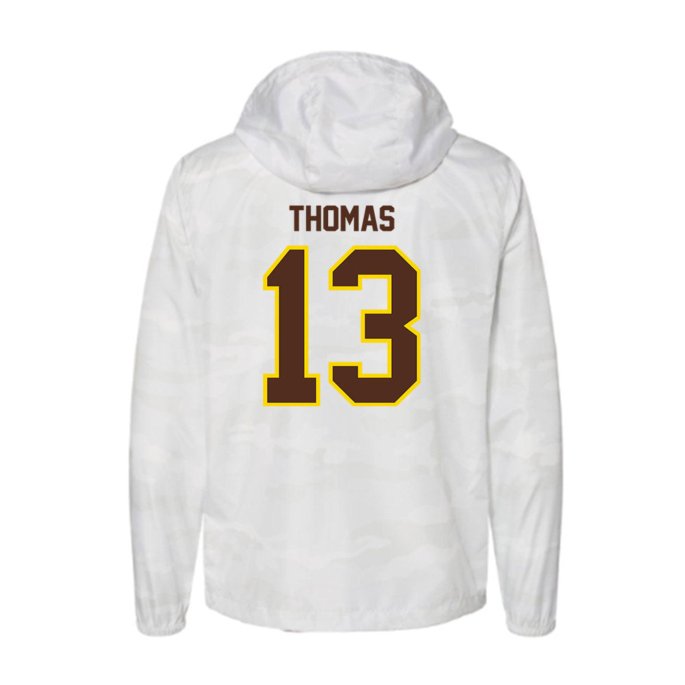 Western Michigan - NCAA Football : Jordon Thomas - Windbreaker-1