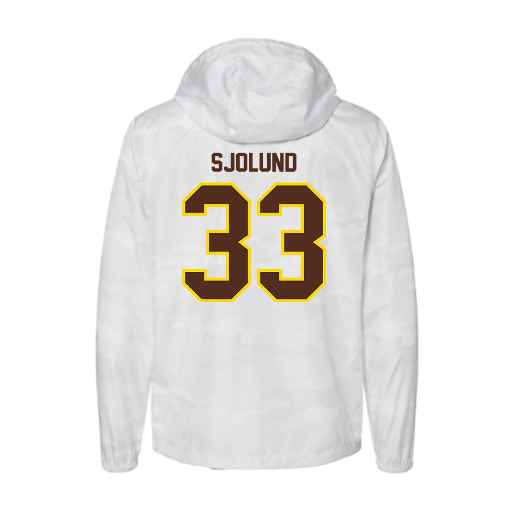 Western Michigan - NCAA Men's Ice Hockey : Samuel Sjolund - Windbreaker-1