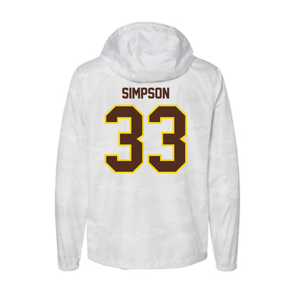 Western Michigan - NCAA Women's Soccer : Ella Simpson - Windbreaker-1