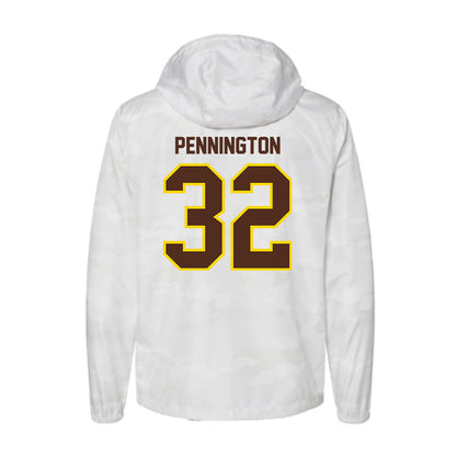 Western Michigan - NCAA Football : Derek Pennington - Windbreaker-1