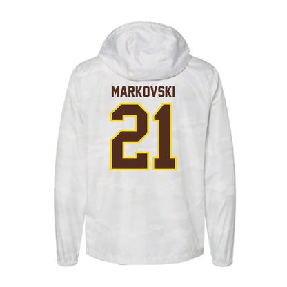 Western Michigan - NCAA Men's Soccer : Alek Markovski - Windbreaker-1