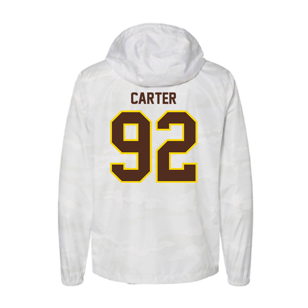 Western Michigan - NCAA Football : Gian Carter - Windbreaker-1