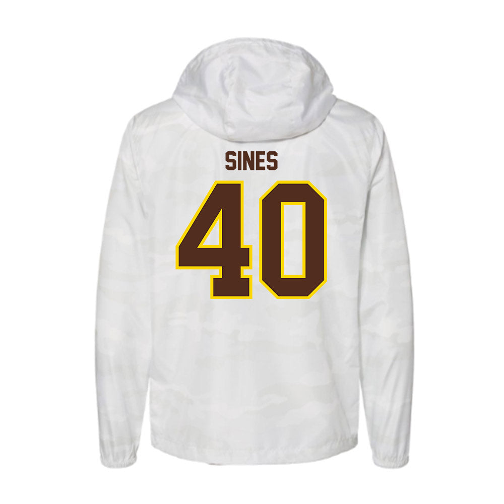 Western Michigan - NCAA Football : Nathan Sines - Windbreaker-1