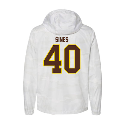Western Michigan - NCAA Football : Nathan Sines - Windbreaker-1