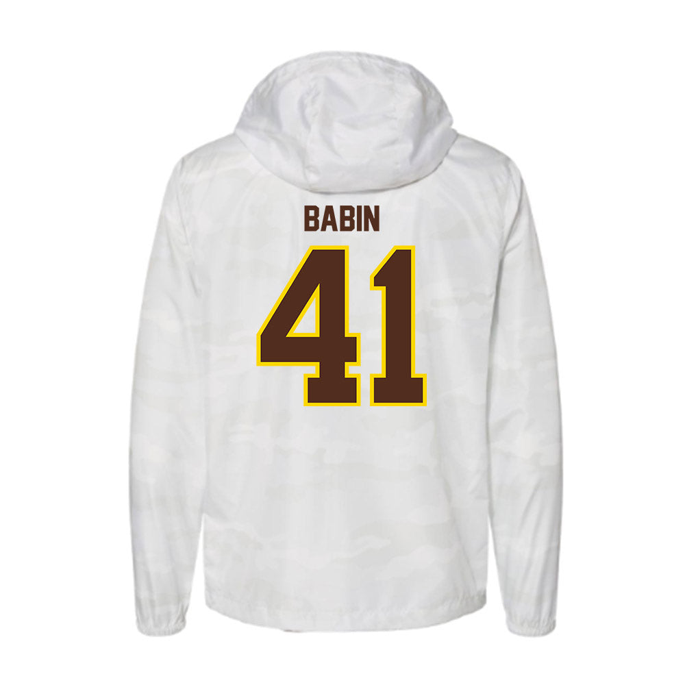 Western Michigan - NCAA Football : Maddux Babin - Windbreaker-1