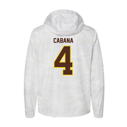 Western Michigan - NCAA Football : Cole Cabana - Windbreaker-1