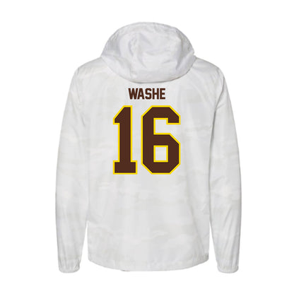 Western Michigan - NCAA Men's Ice Hockey : Tim Washe - Windbreaker-1