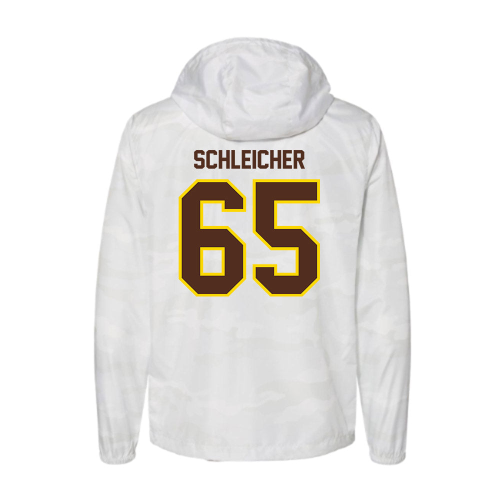 Western Michigan - NCAA Football : Jeremy Schleicher - Windbreaker-1