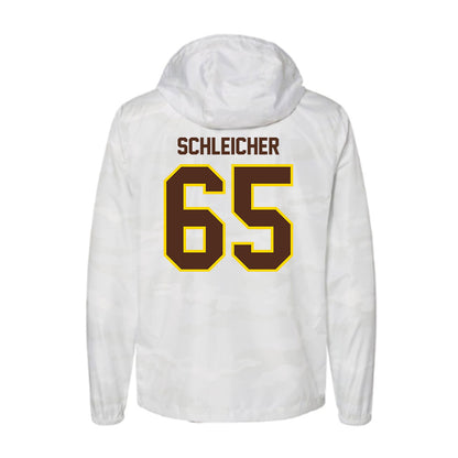 Western Michigan - NCAA Football : Jeremy Schleicher - Windbreaker-1